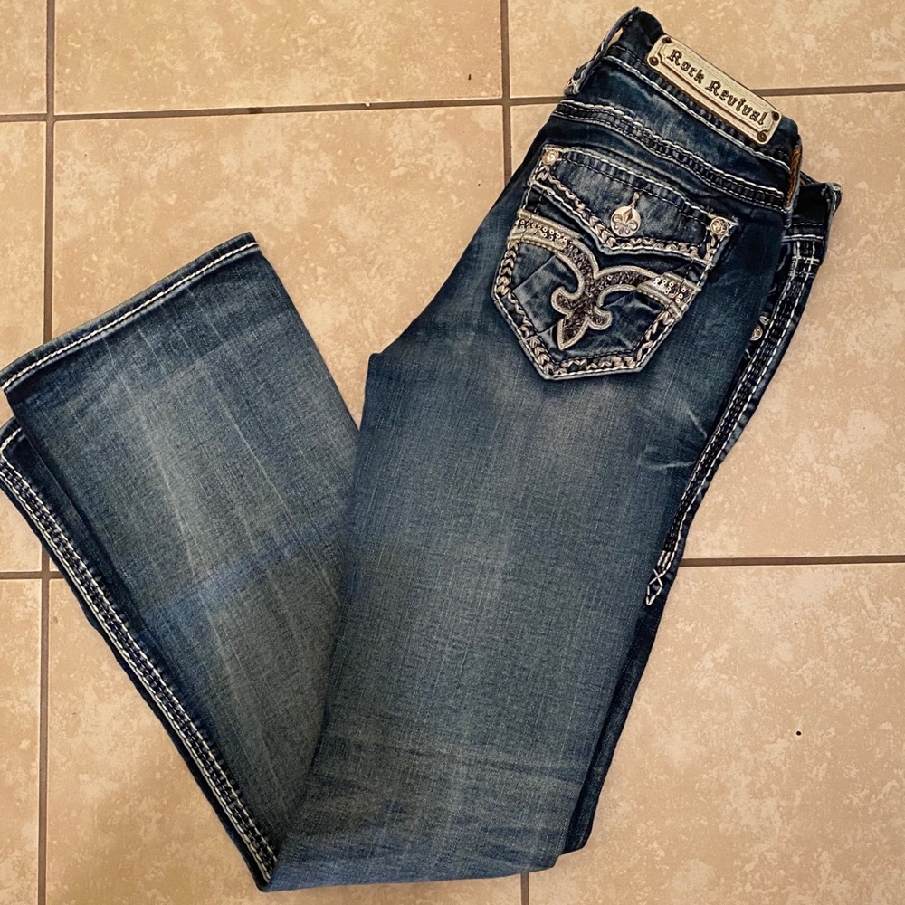 Rock Revival Jeans Like New